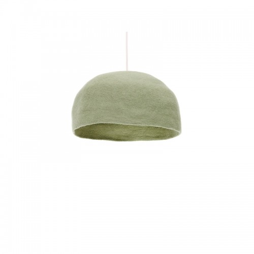 LARGE LIGHT GREEN LAMPSHADE