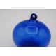 Blue Blown glass ball