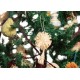 Natural Pom Pom + Tassel Ornament