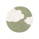 PINK CLOUDY ROUND RUG